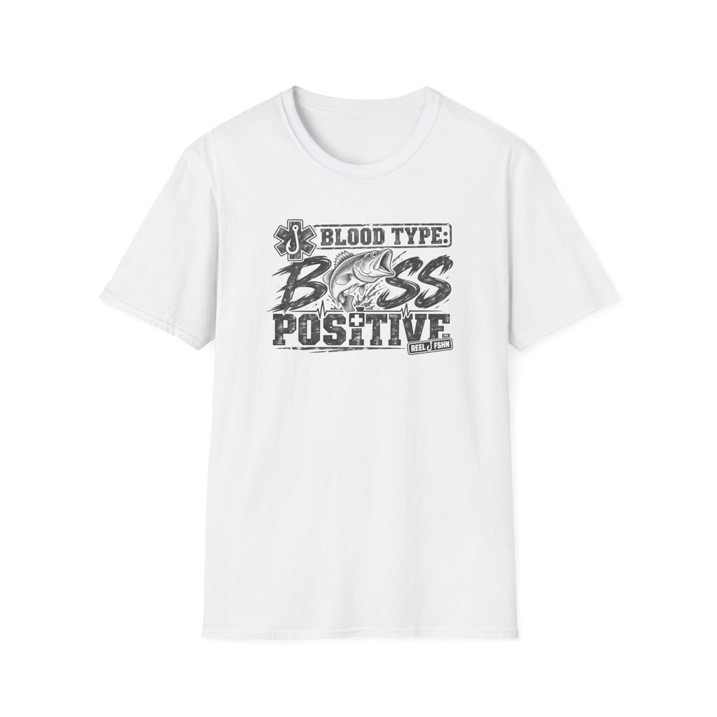 Blood Type Bass Positive T-Shirt
