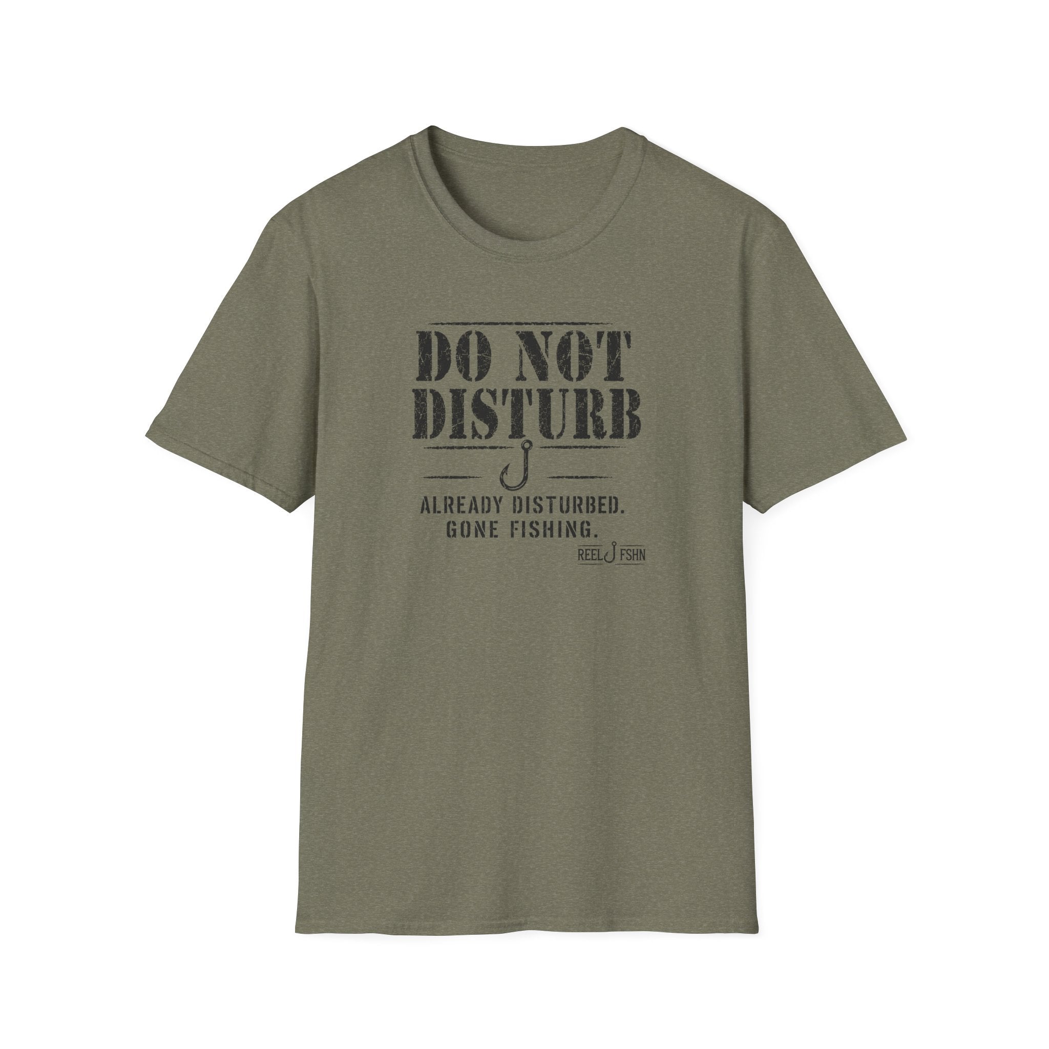 Do Not Disturb Already Disturbed Gone Fishing T-Shirt
