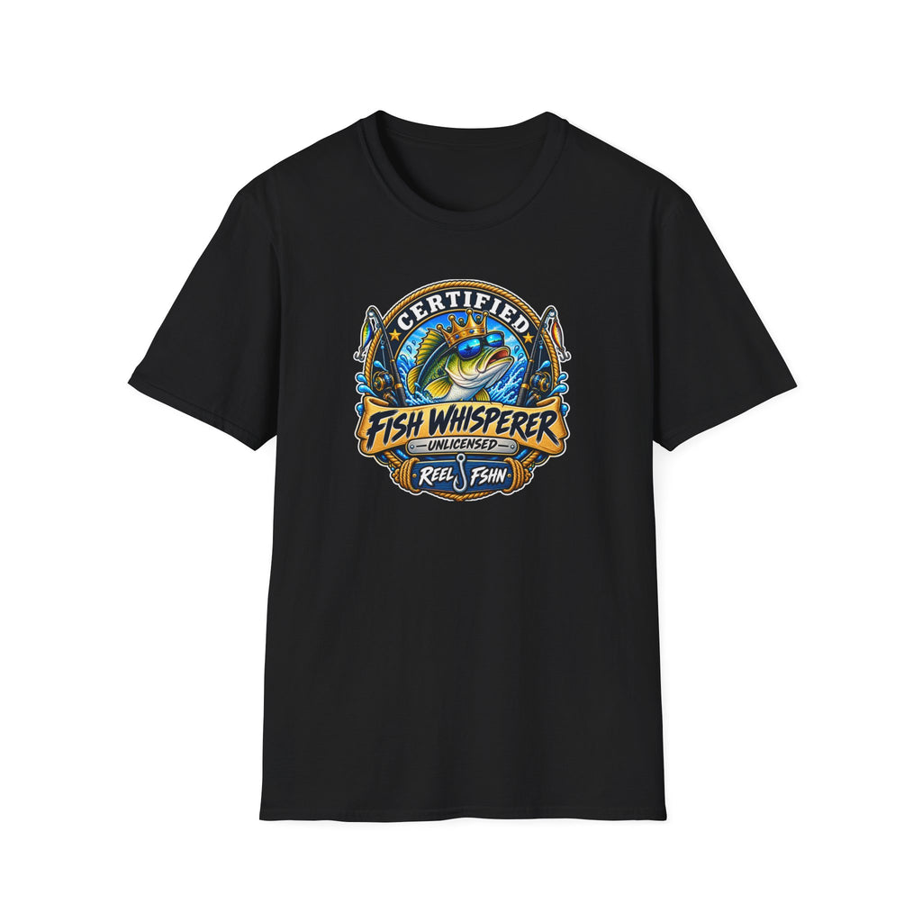 Certified Fish Whisperer (Unlicensed) T-Shirt