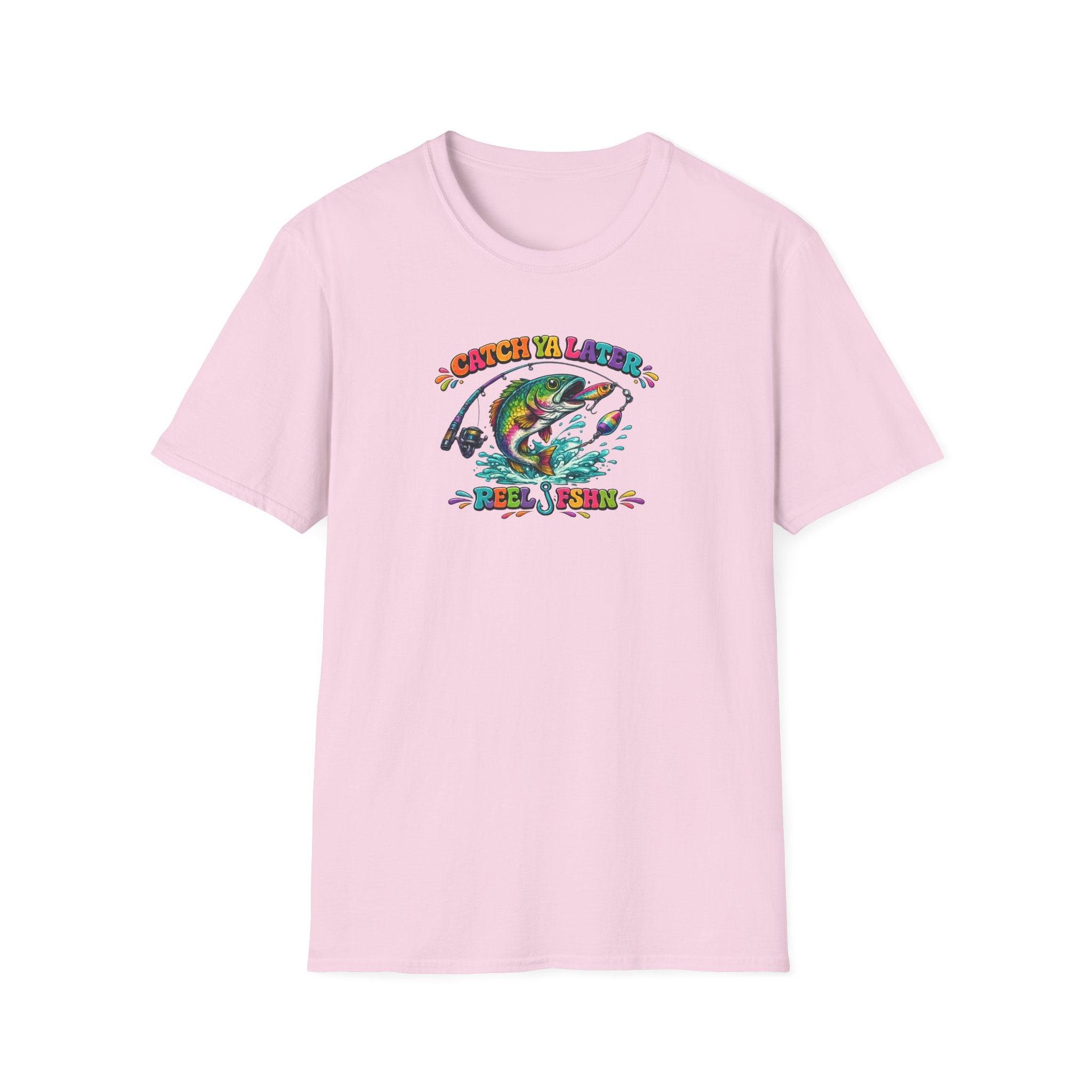Catch Ya Later Funky Print T-Shirt