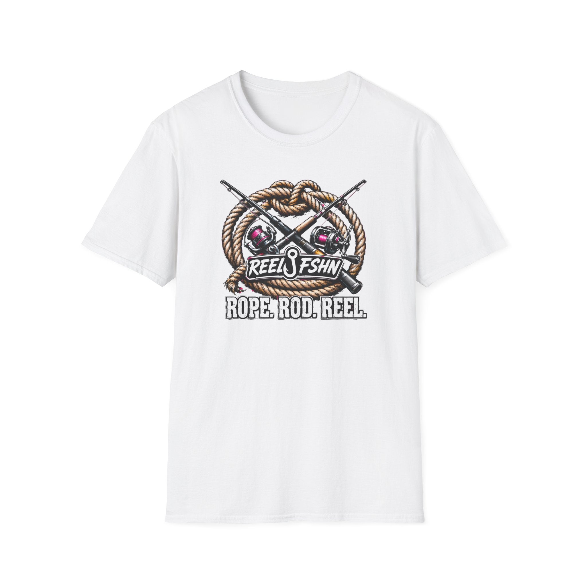 Rope. Rod. Reel. T-Shirt