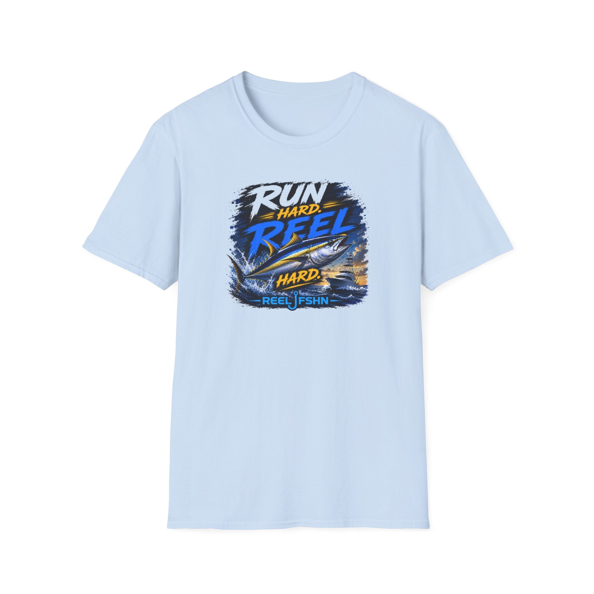 Run Hard REEL Hard T-Shirt