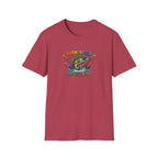 Born To Fish Funky Print T-Shirt