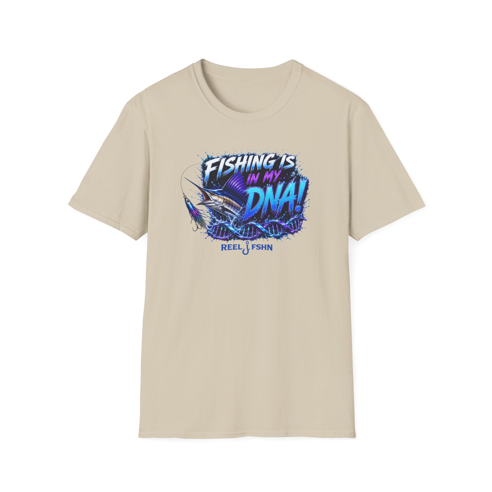 Fishing Is In My DNA with Marlin T-Shirt