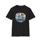 Fishing Boat with Marlin T-Shirt