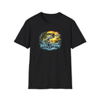 Bass with REEL FSHN Logo T-Shirt