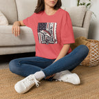 American flag with Tuna T-Shirt