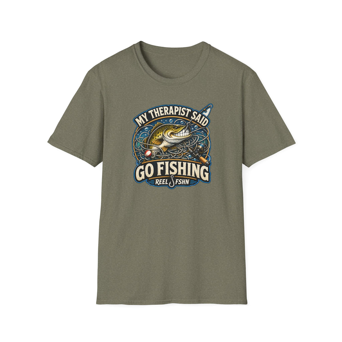 My Therapist Said, Go Fishing T-Shirt