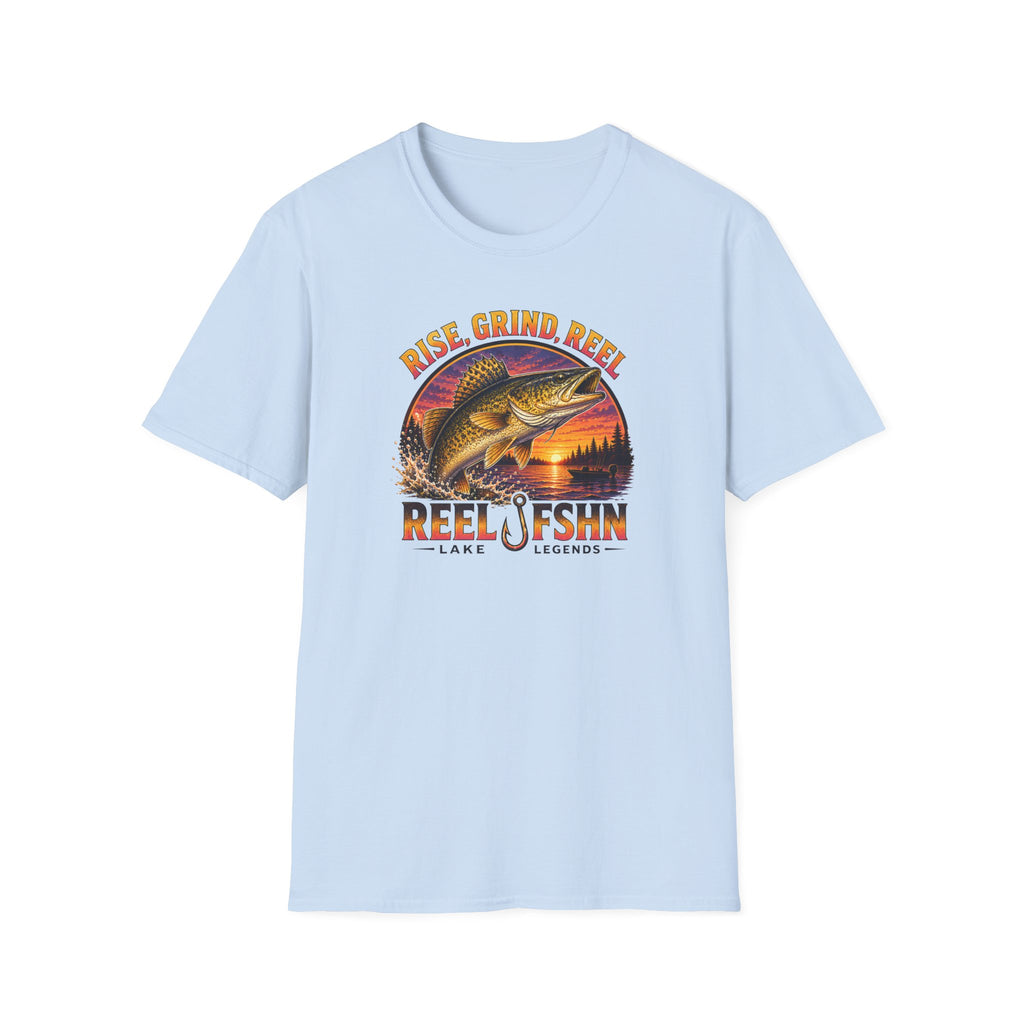 Rise, Grind, REEL T-Shirt