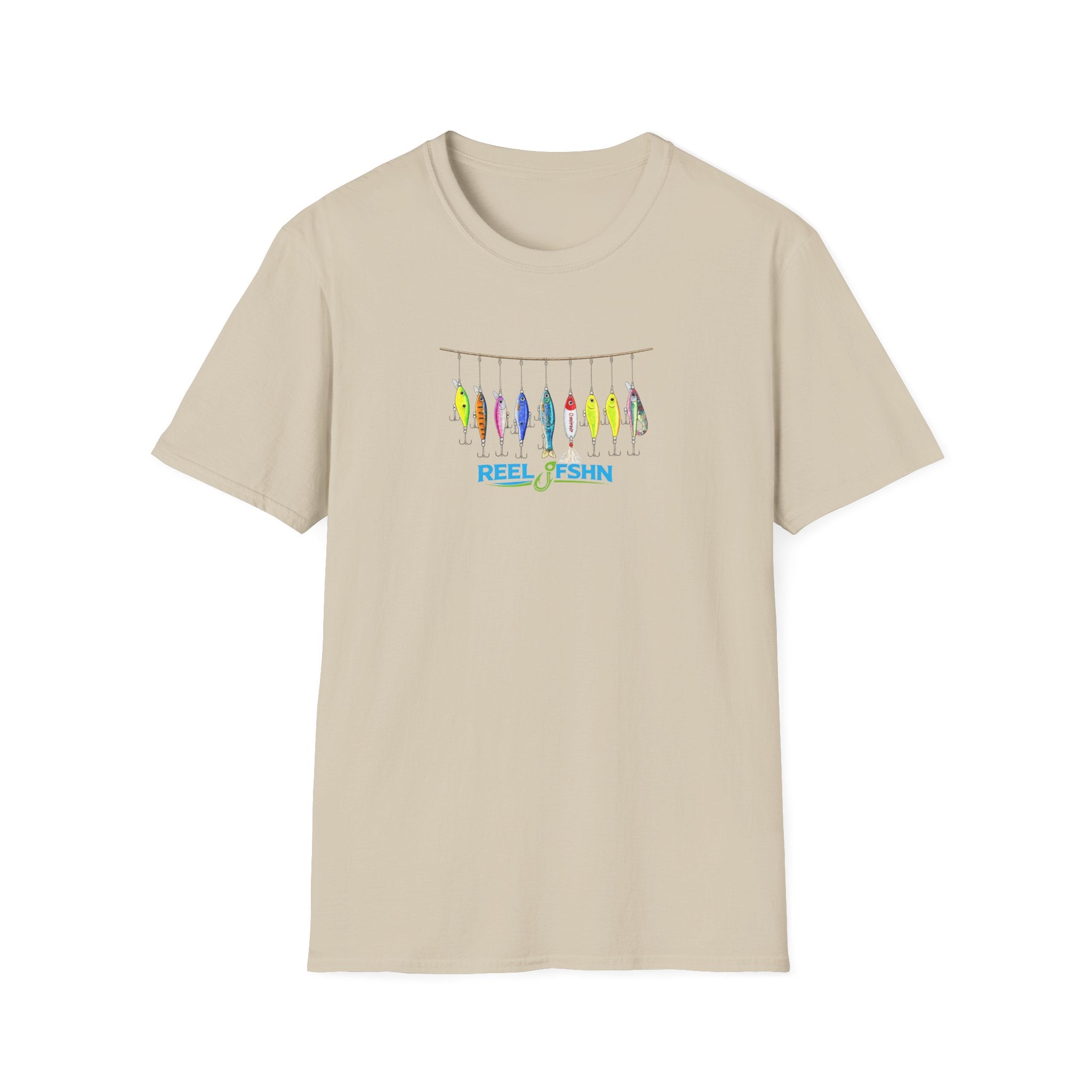 String Of Fishing Lures T-Shirt