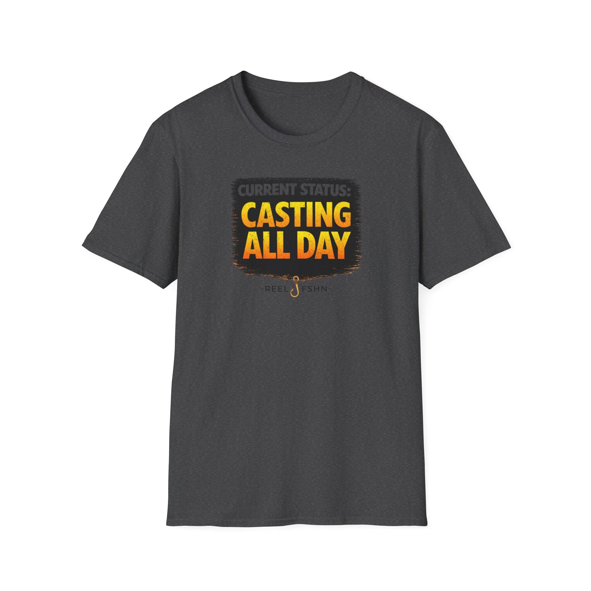 Current Status: Casting All Day T-Shirt