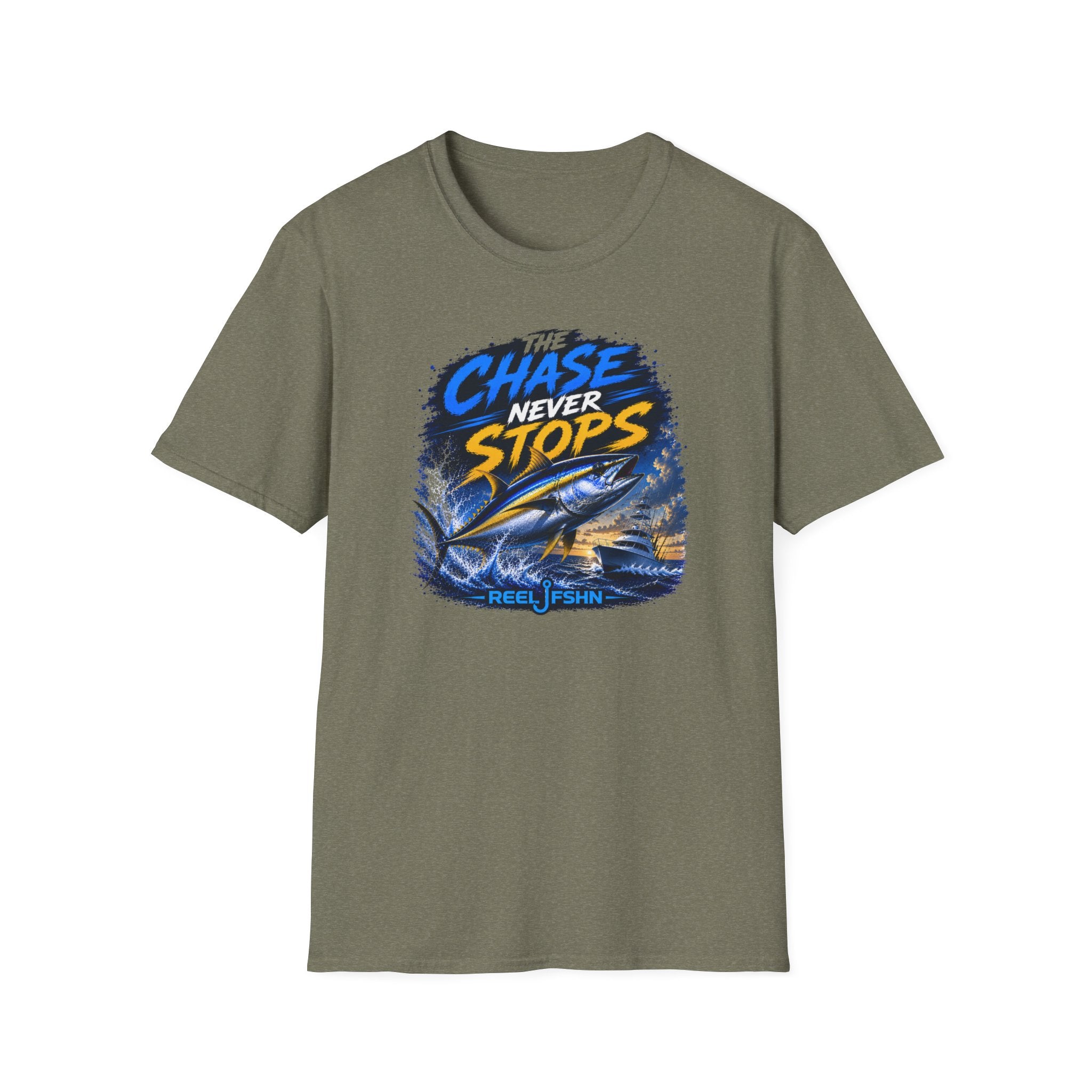 The Chase Never Stops T-Shirt