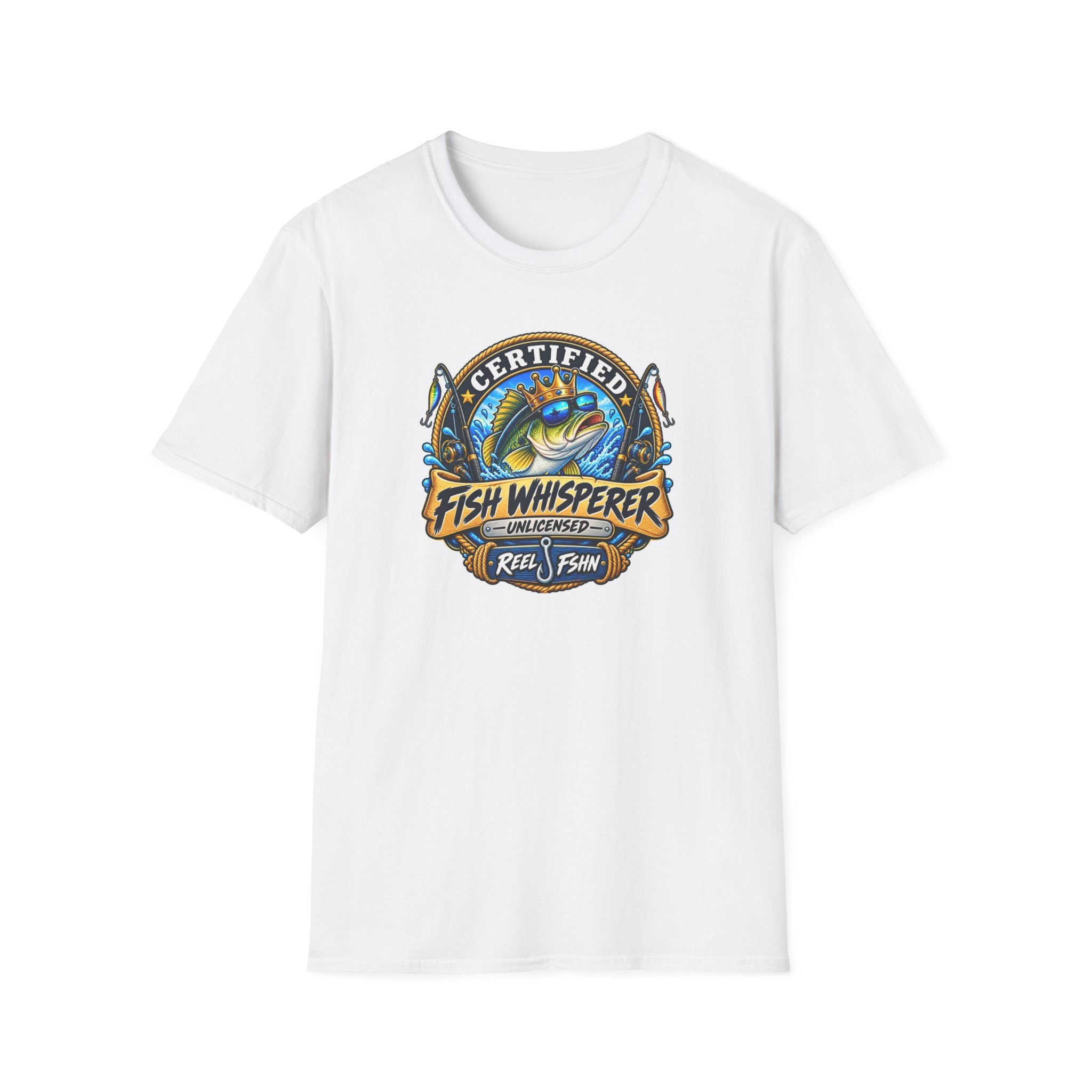 Certified Fish Whisperer (Unlicensed) T-Shirt