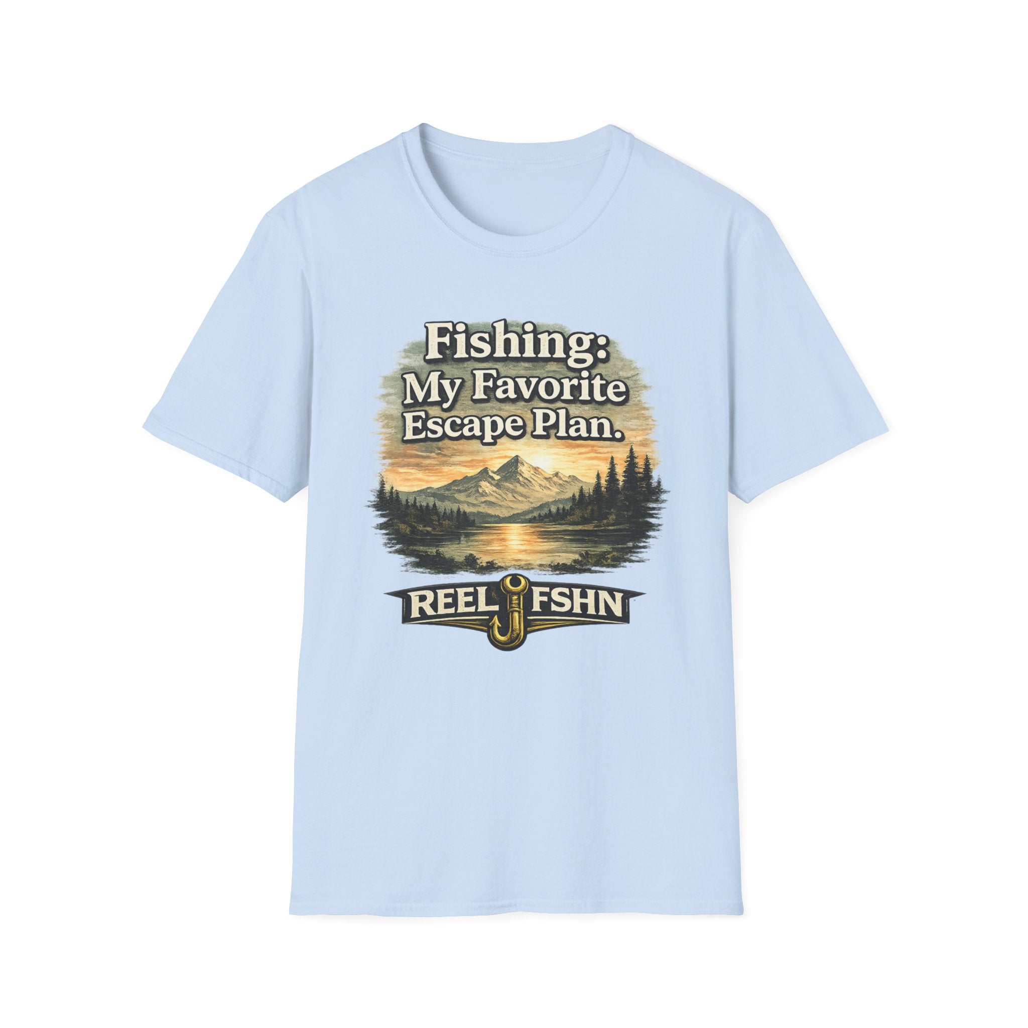Fishing: My Favorite Escape Plan T-Shirt