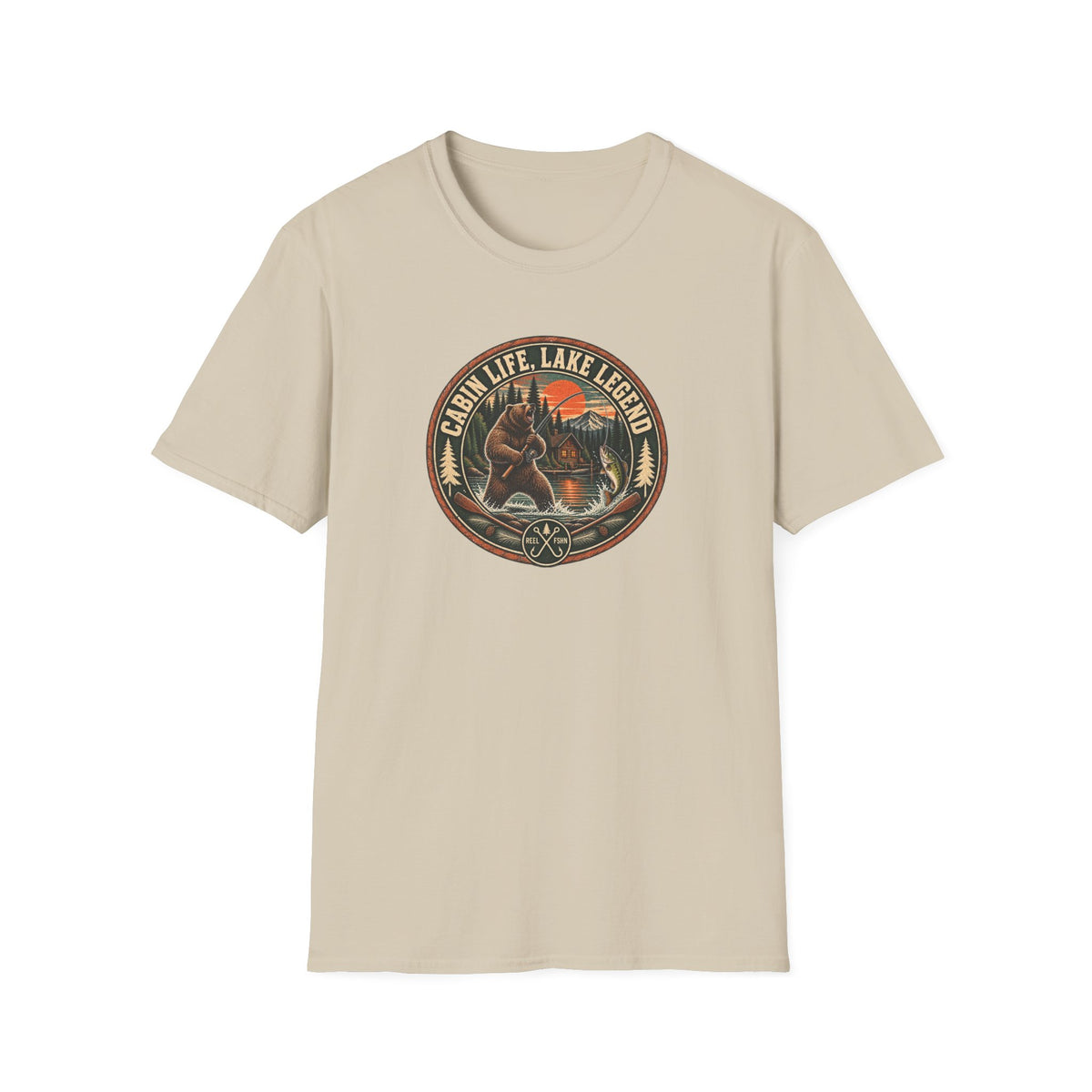 Cabin Life.  Lake Legend T-Shirt