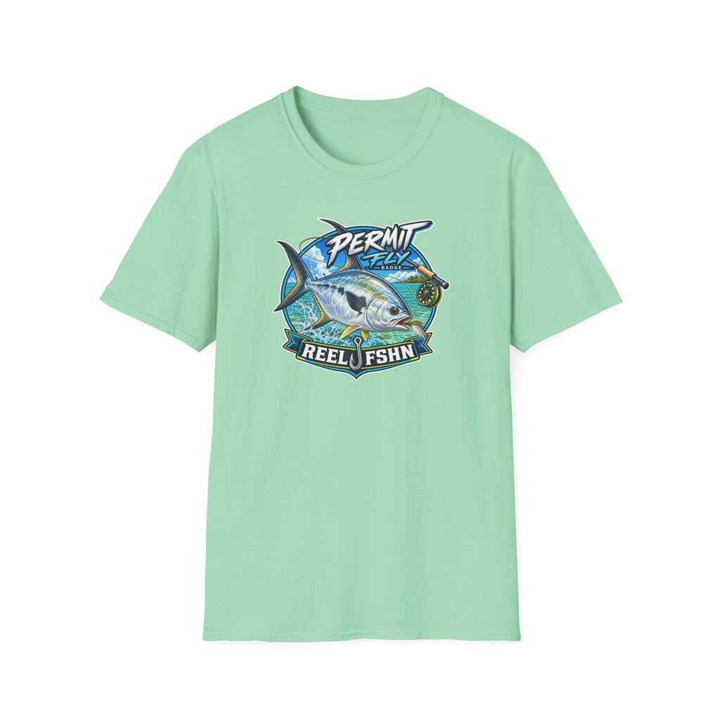 Permit Fly Badge T-Shirt