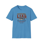 Professional Liar Fish Size Estimates Included T-Shirt