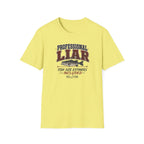 Professional Liar Fish Size Estimates Included T-Shirt