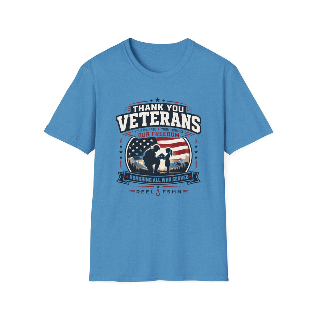 Thank You Veterans Honoring All Who Served T-Shirt