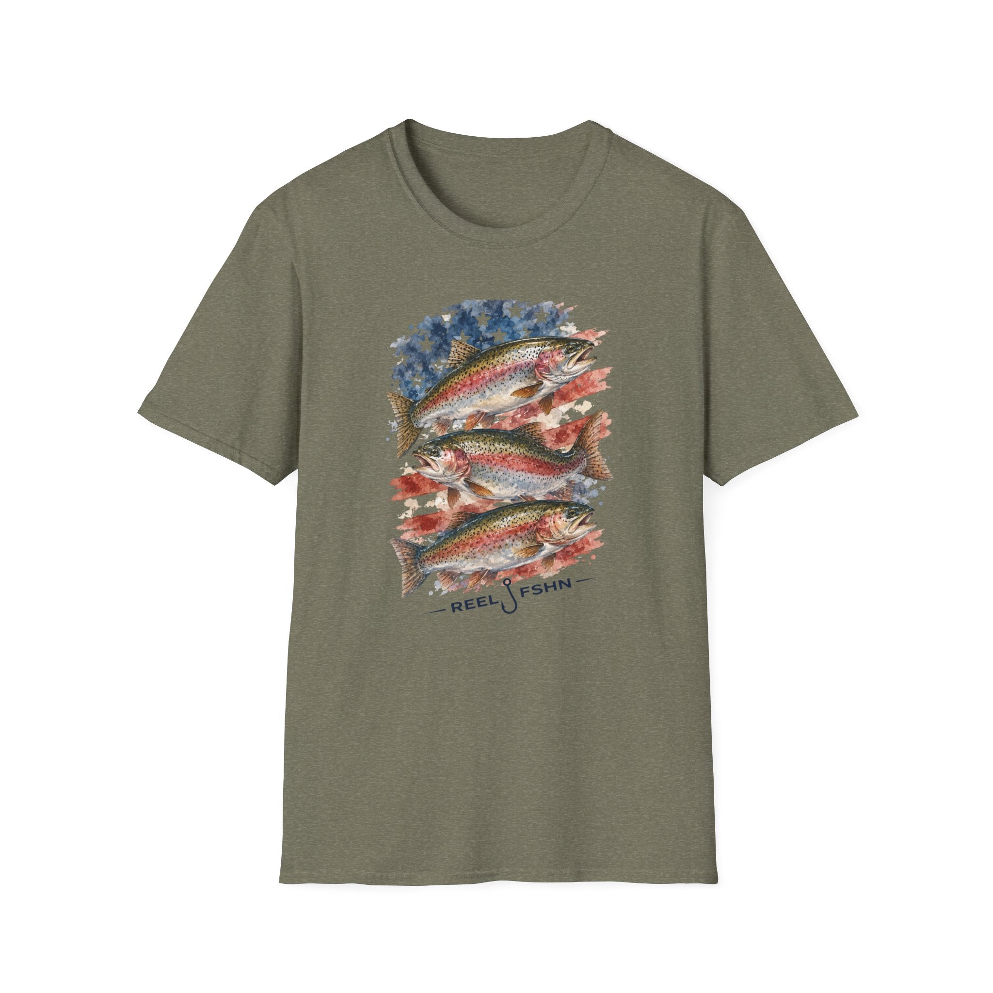 Patriotic Trouts T-Shirt