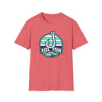 White & Seafoam Hook T-Shirt