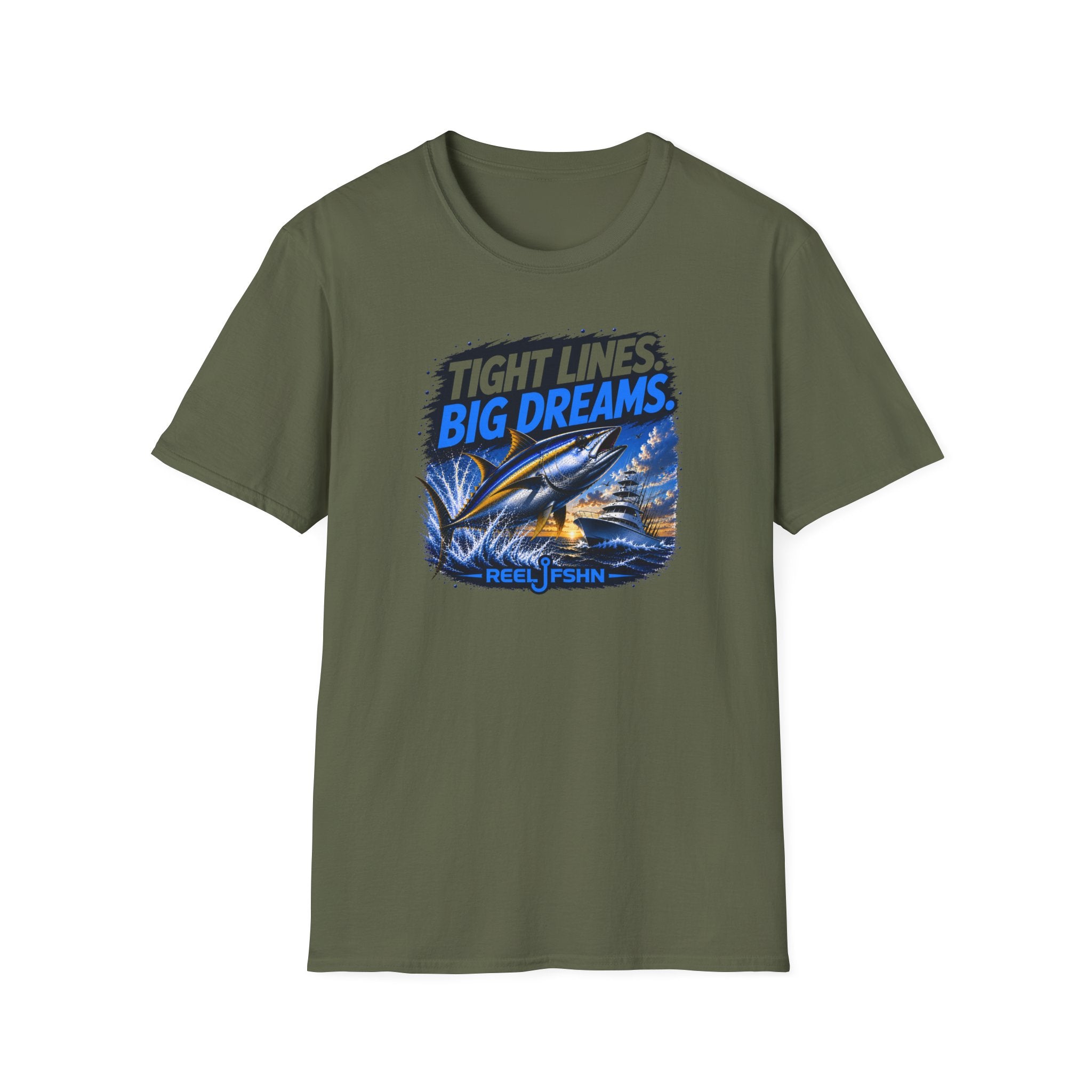 Tight Lines Big Dreams T-Shirt