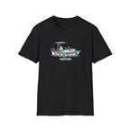 Fish On Tropical Boat T-Shirt