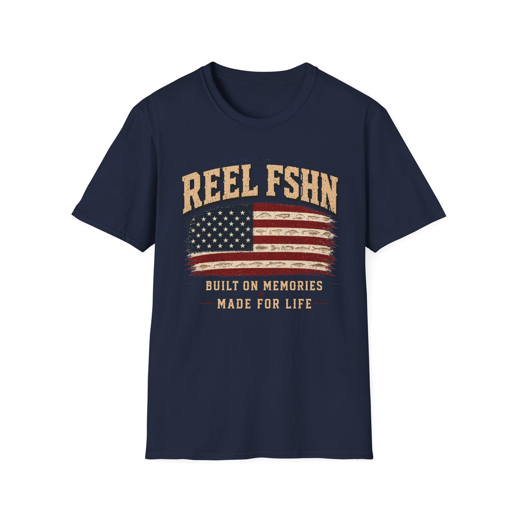 REEL FSHN Built On Memories Made For Life T-Shirt