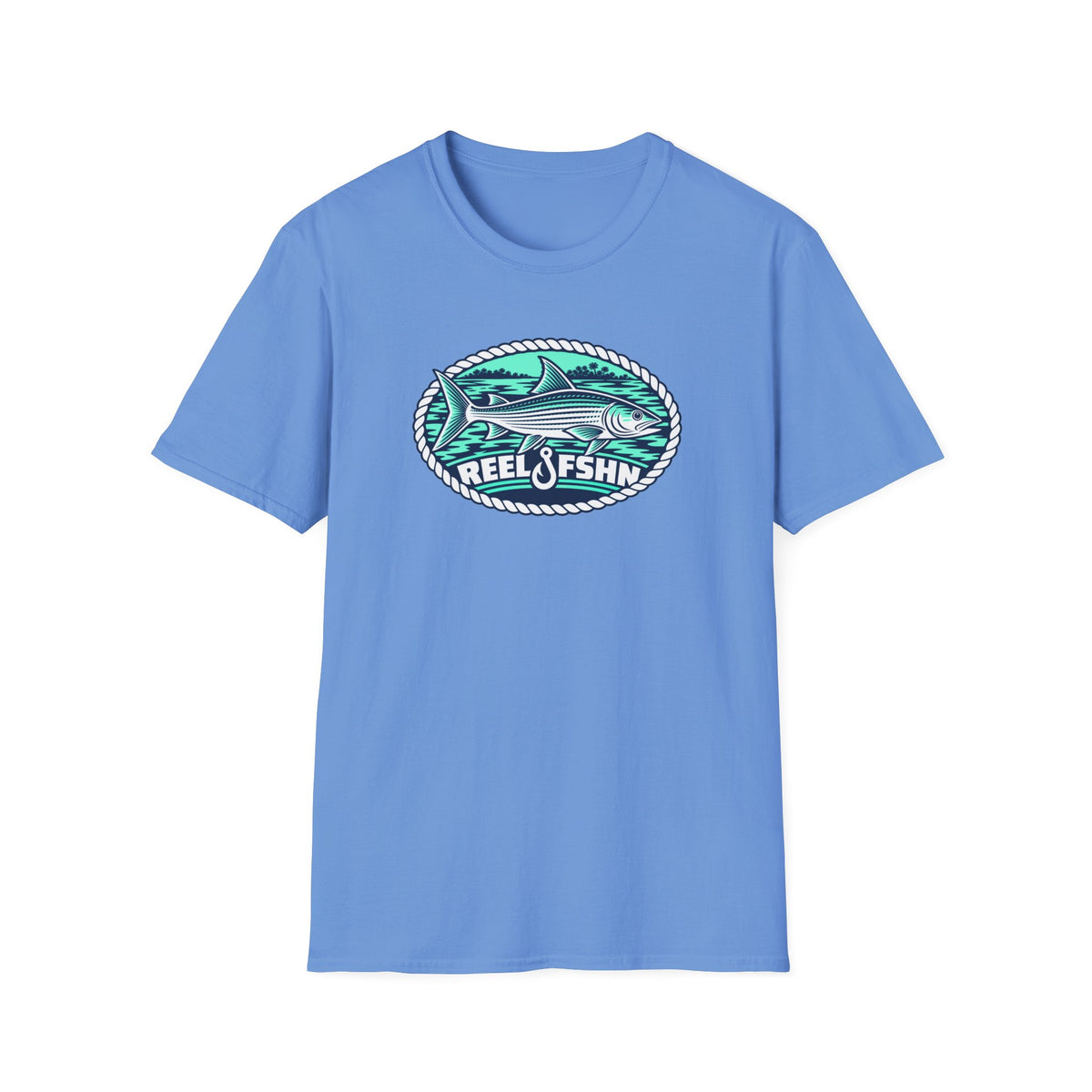 Bonefish Navy & Seafoam T-Shirt