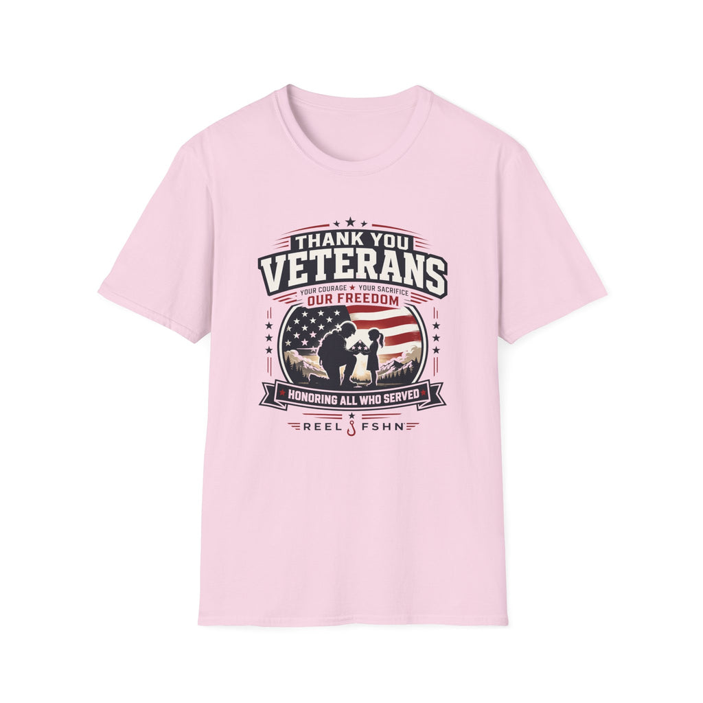 Thank You Veterans Honoring All Who Served T-Shirt