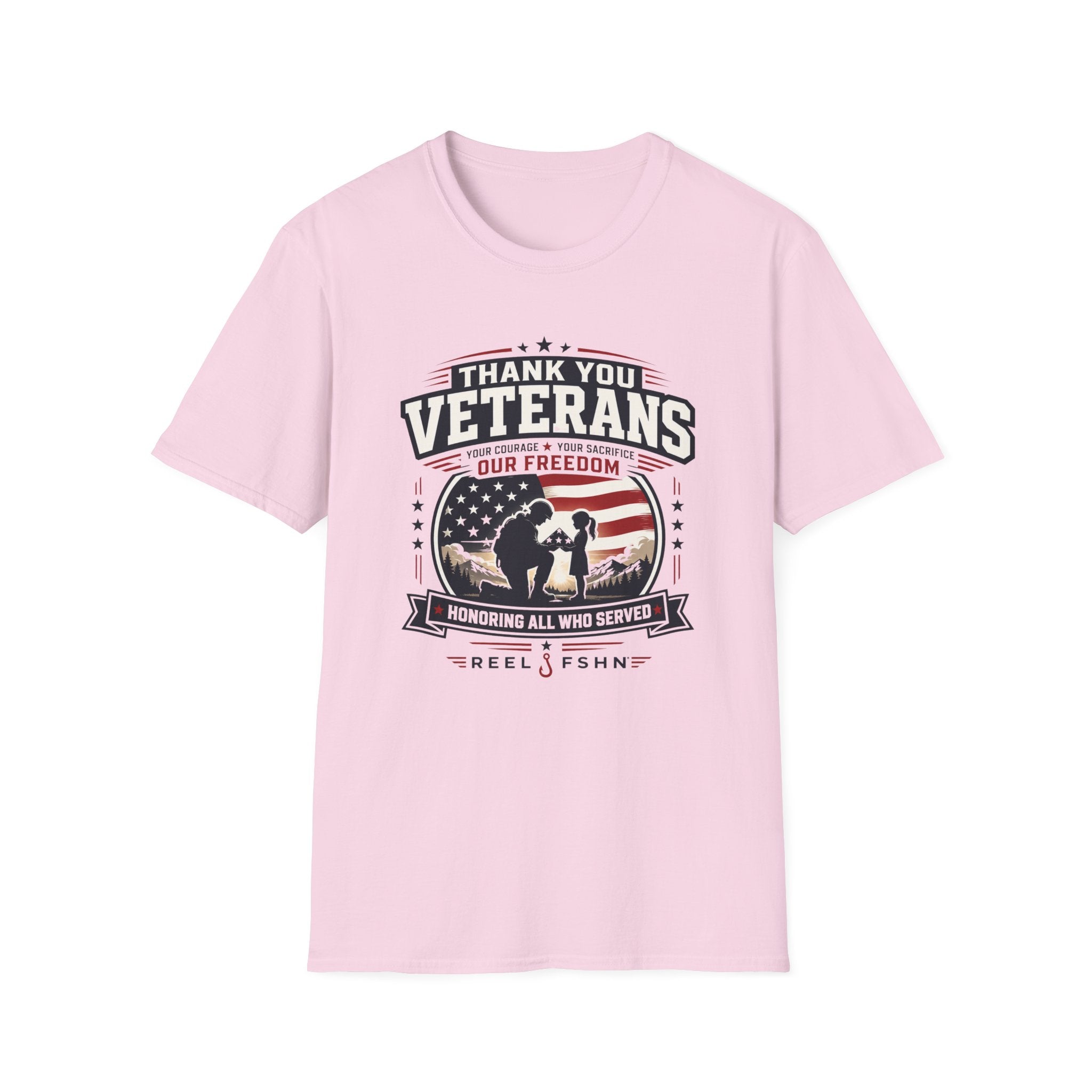 Thank You Veterans Honoring All Who Served T-Shirt
