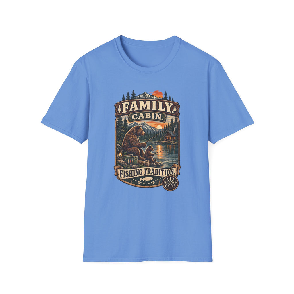 Family Cabin. Fishing Tradition T-Shirt