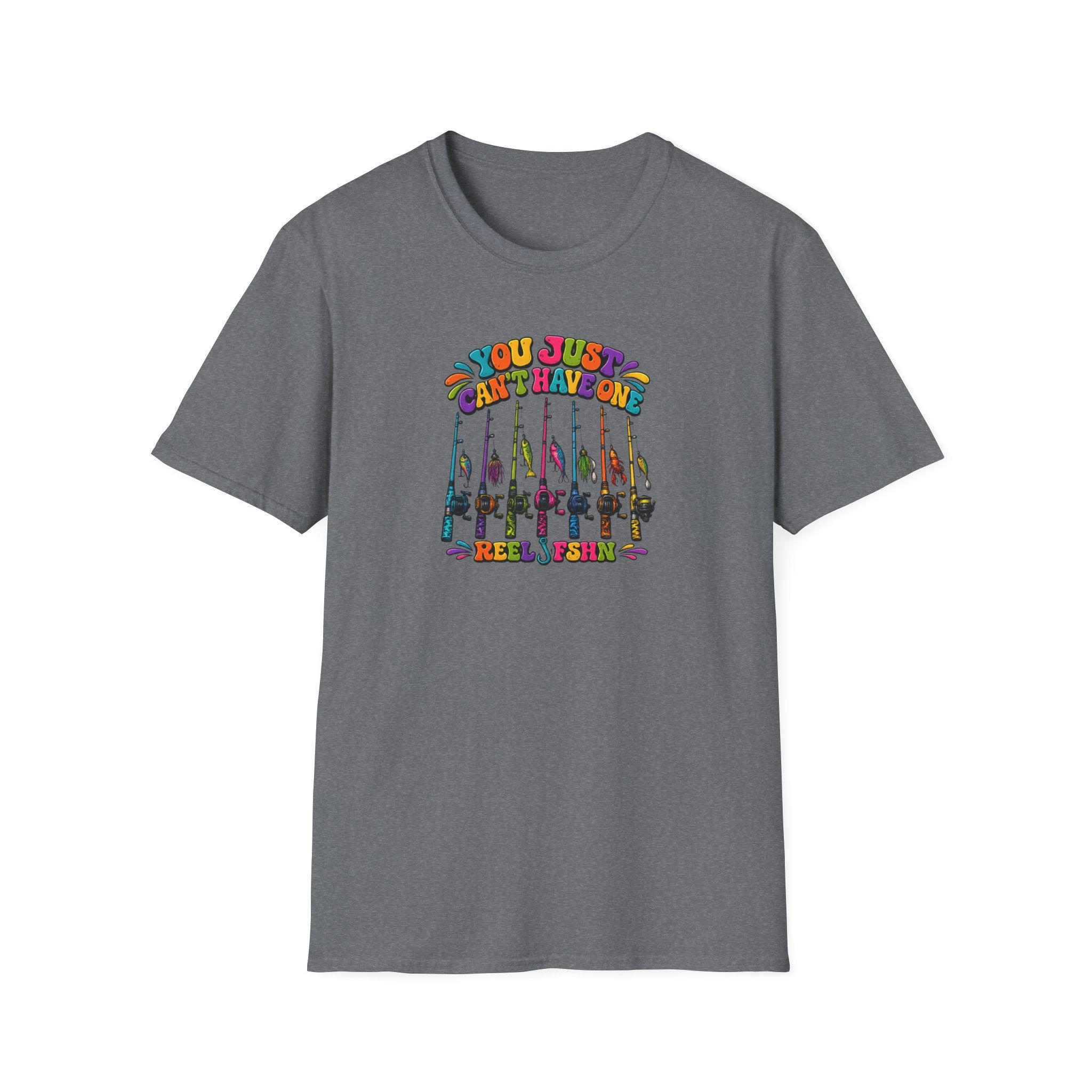 You Just Can't Have One Funky Print T-Shirt