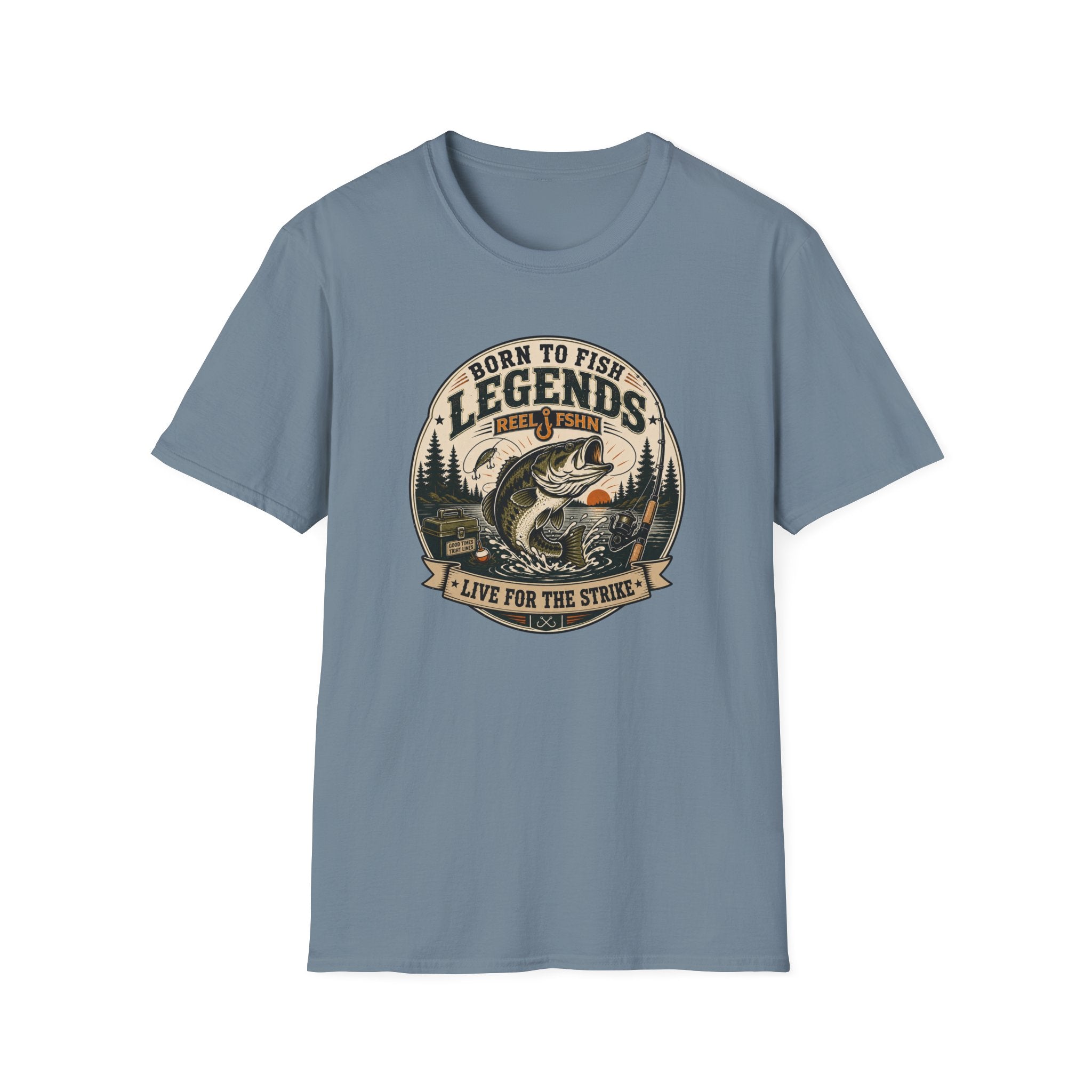 Born To Fish Legends T-Shirt