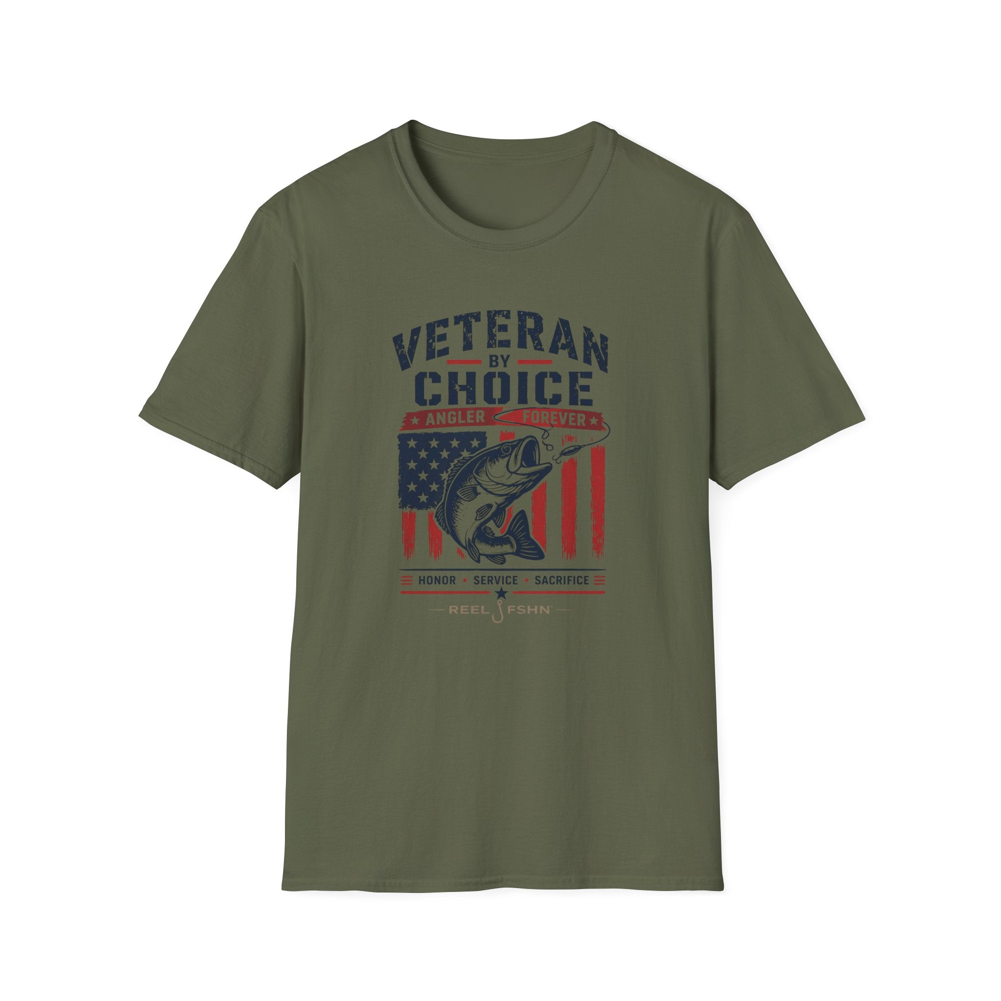 Veteran By Choice Angler Forever T-Shirt
