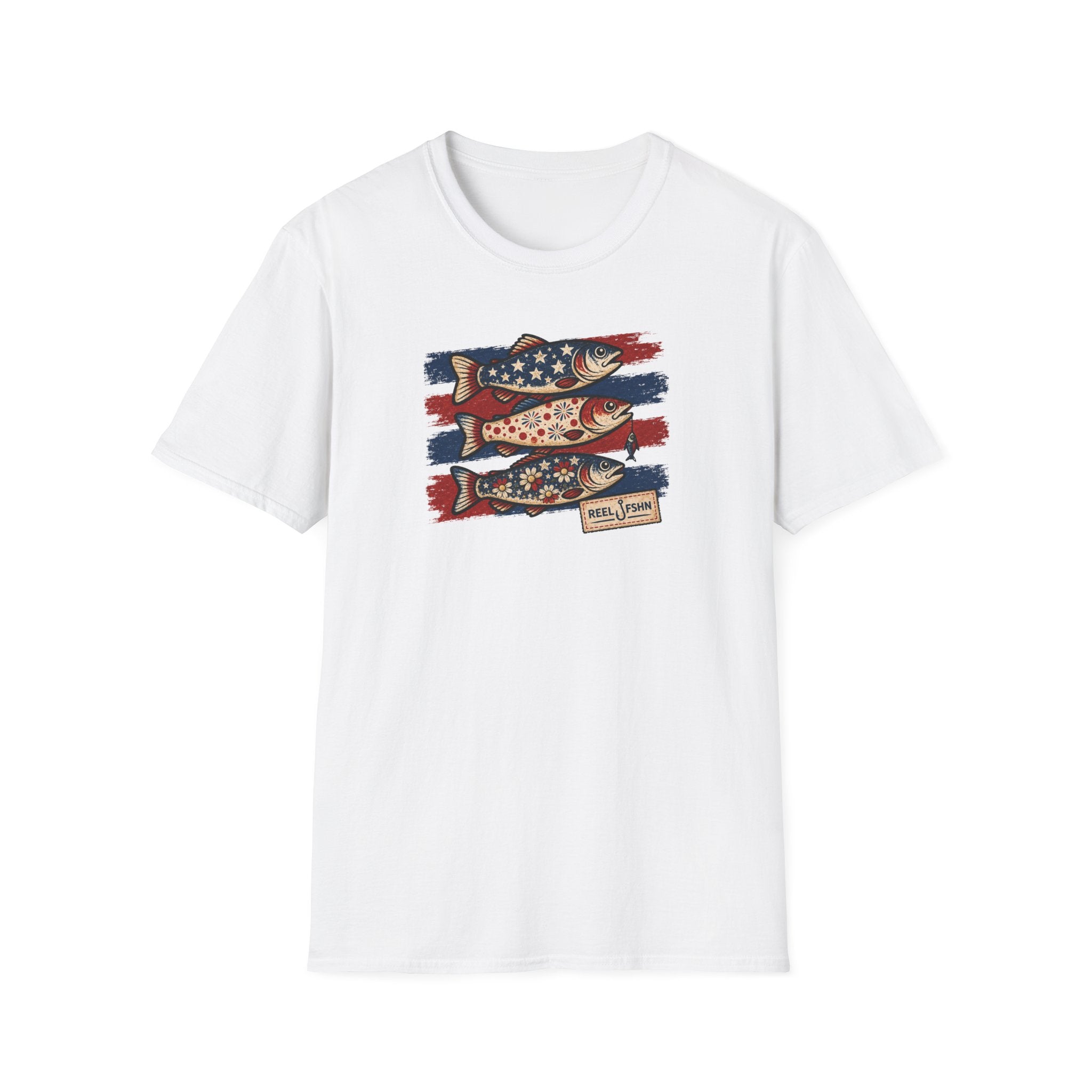 Flowery Fish & Stars T-Shirt