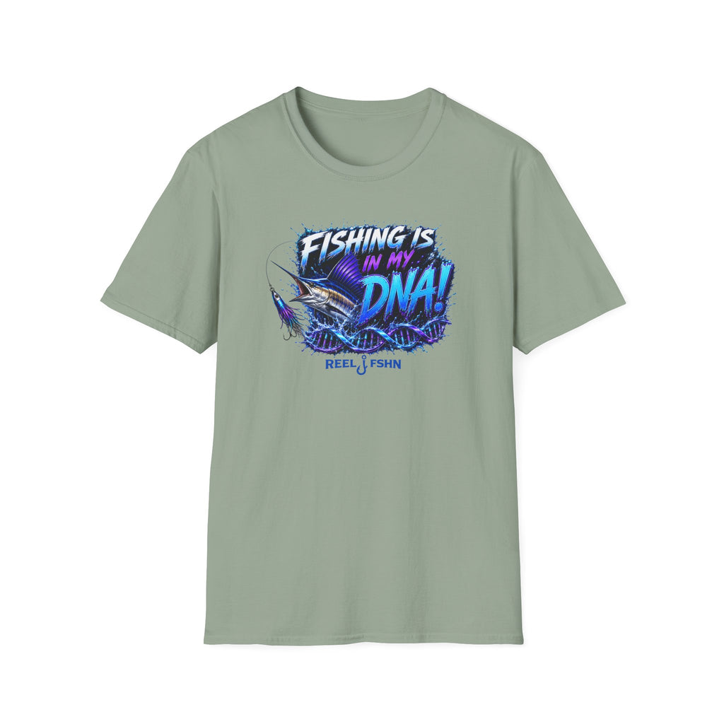 Fishing Is In My DNA with Marlin T-Shirt