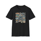 Tackle Box Sticker Sheet T-Shirt