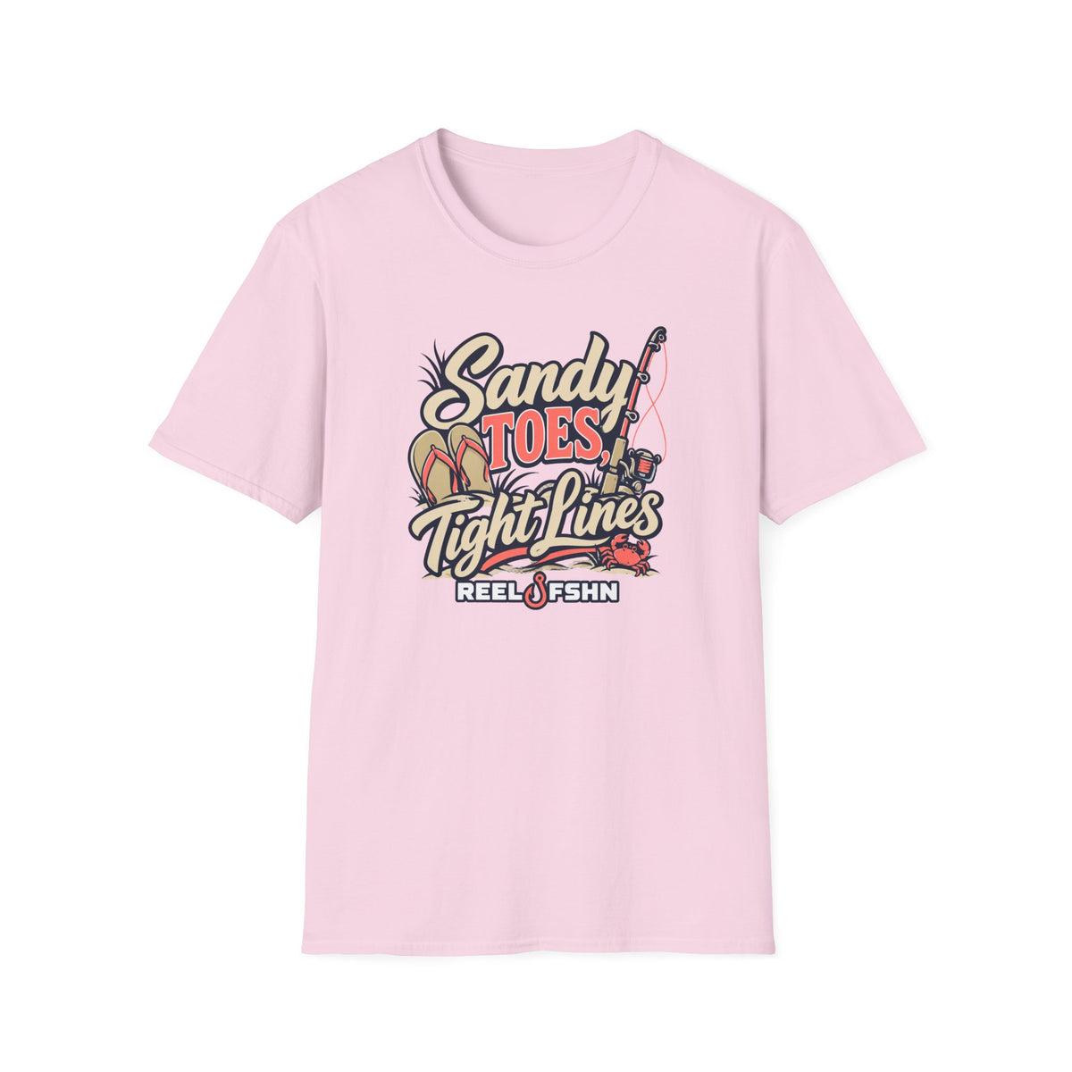 Sandy Toes Tight Lines T-Shirt