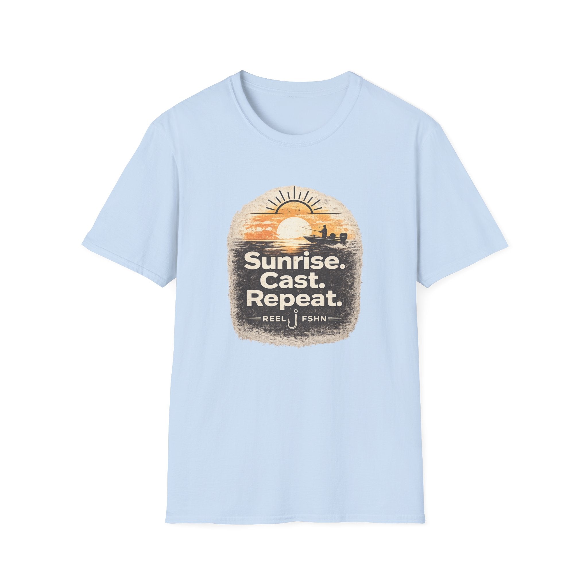 Sunrise. Cast. Repeat. T-Shirt