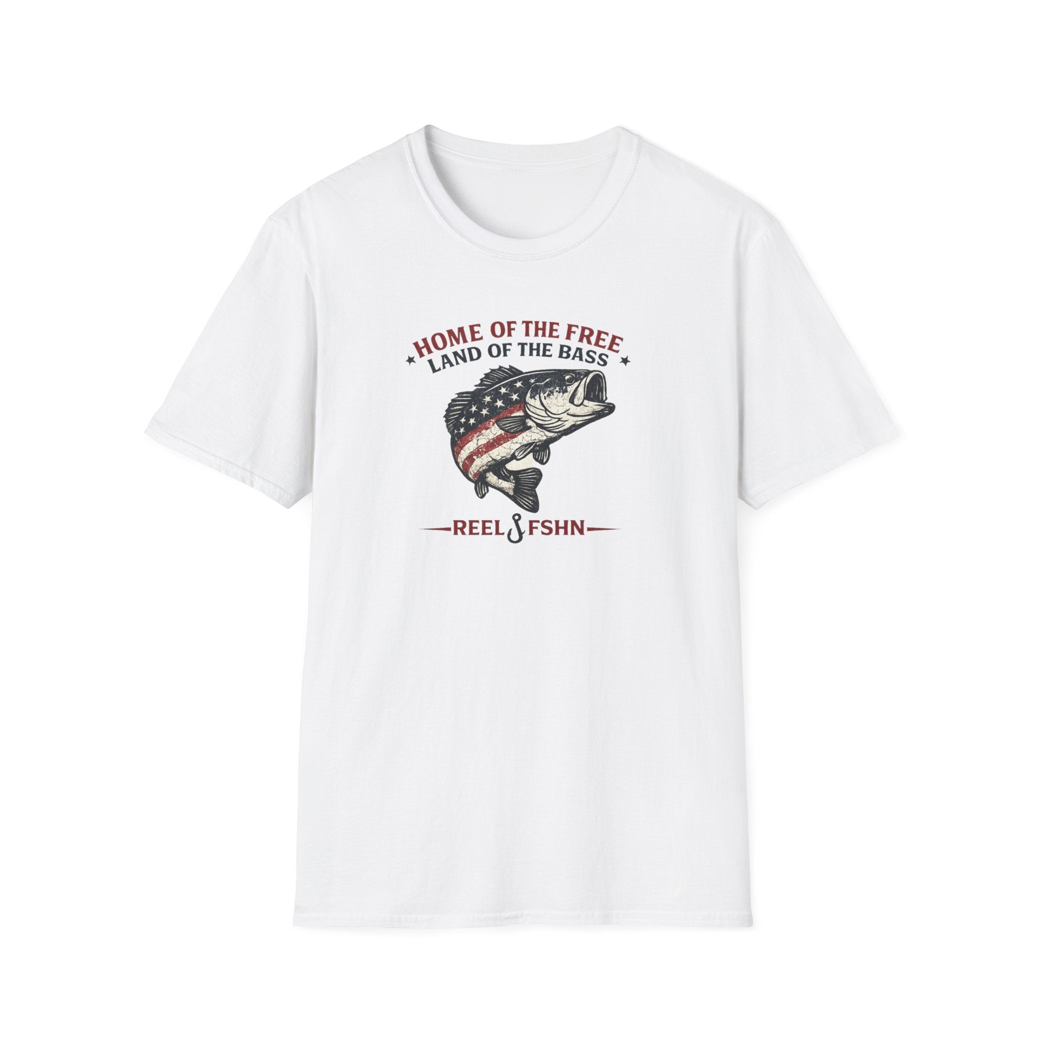 Home Of The Free Land Of The Bass T-Shirt