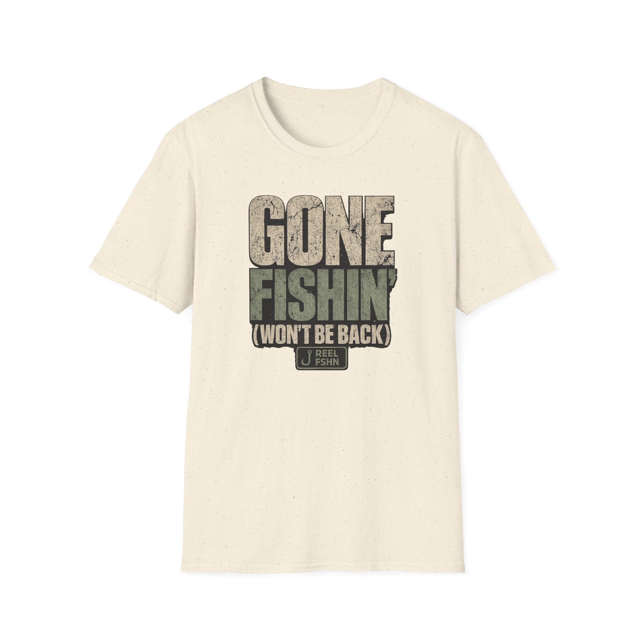 Gone Fishin Won't Be Back T-Shirt