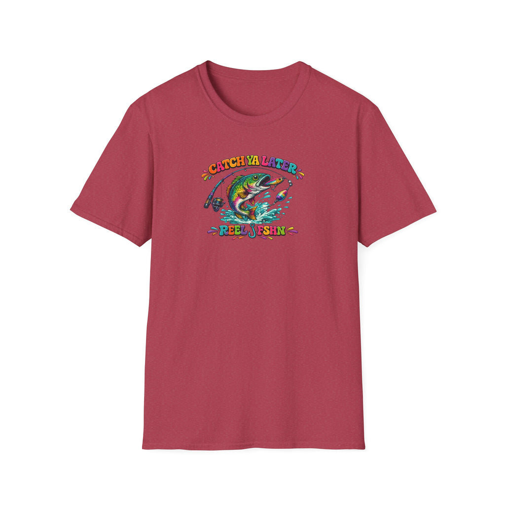 Catch Ya Later Funky Print T-Shirt