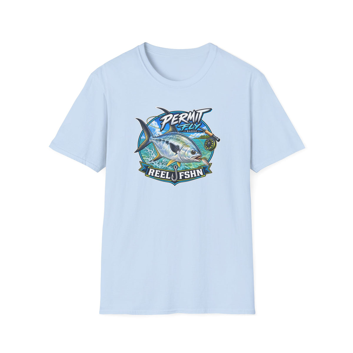 Permit Fly Badge T-Shirt