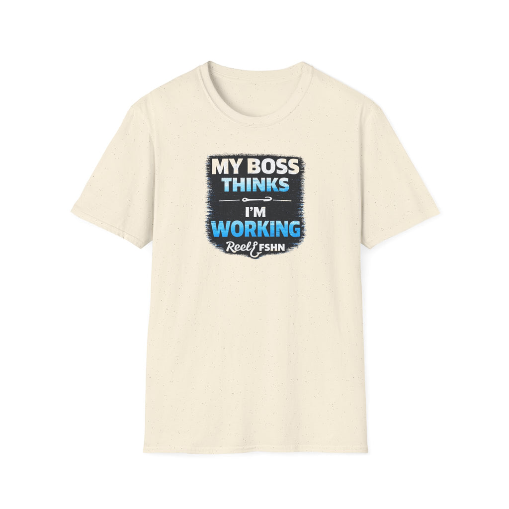 My Boss Thinks I'm Working T-Shirt