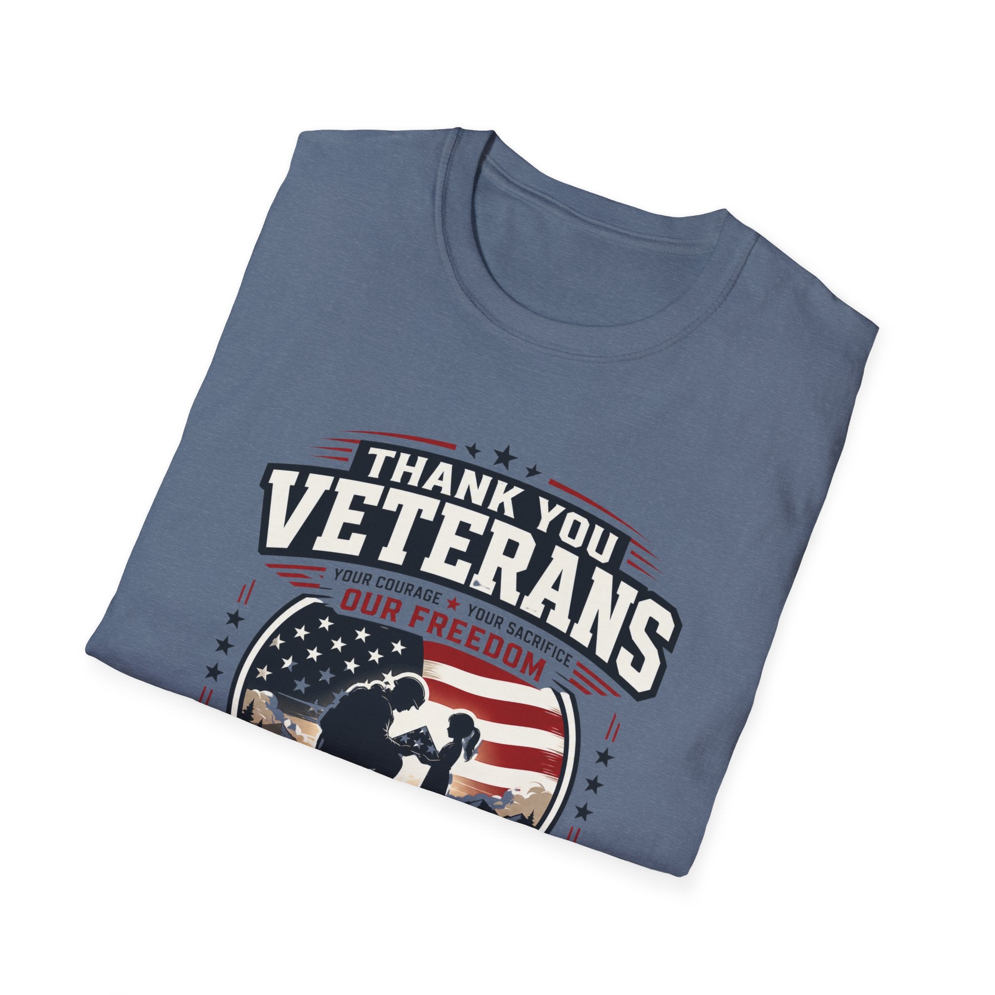 Thank You Veterans Honoring All Who Served T-Shirt