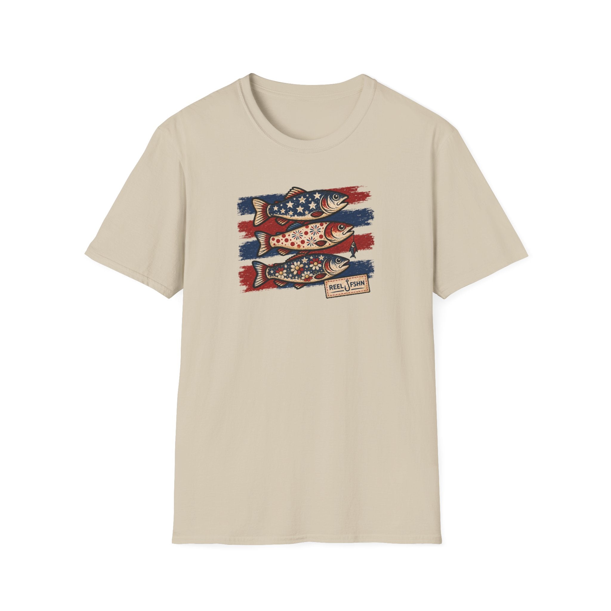 Flowery Fish & Stars T-Shirt