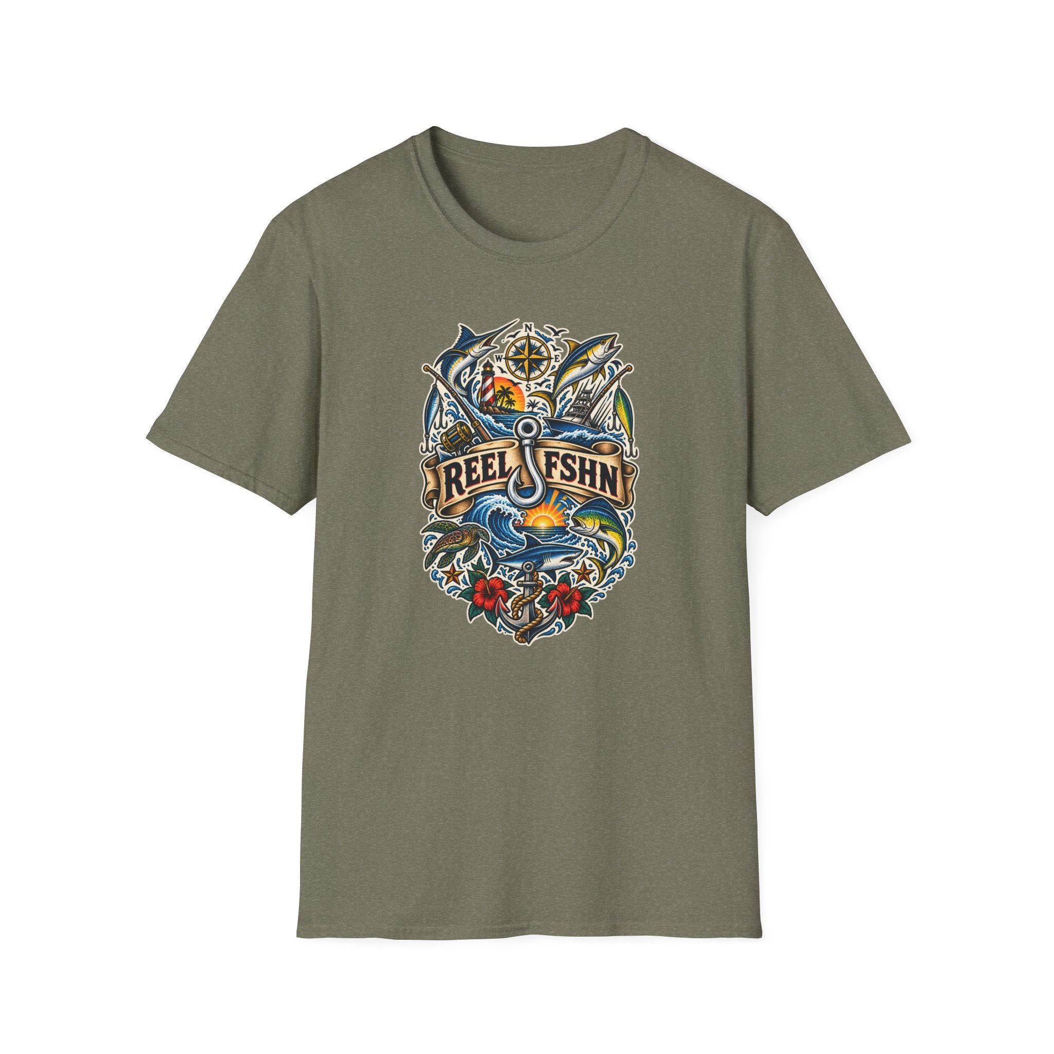 Tide Chart Tatoo T-Shirt