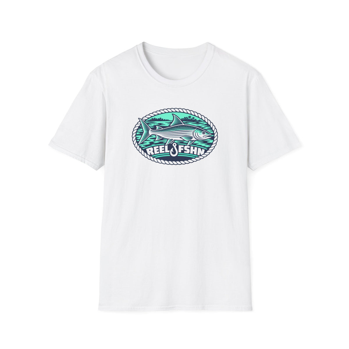 Bonefish Navy & Seafoam T-Shirt