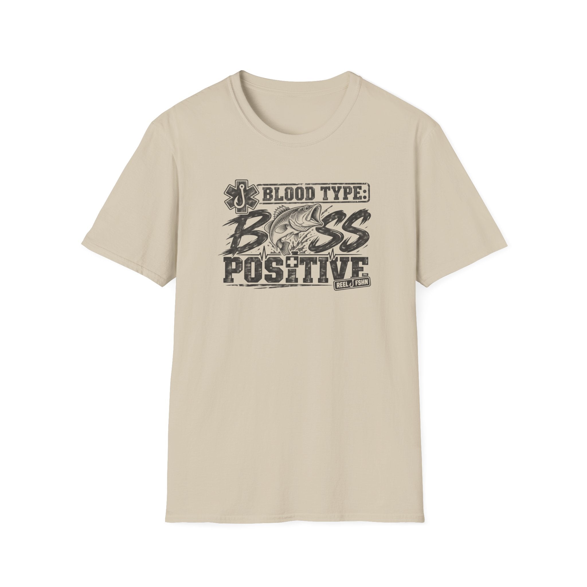 Blood Type Bass Positive T-Shirt